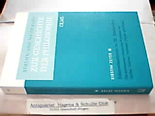 Erkenntnistheorie im 20. Jahrhundert. Die kontroversen klassischen Positionen von Spicker, Cassirer, Hartmann, Dingler und Popper. (= Studien und Materialien zur Geschichte der Philosophie; Band 68). - Zeyer, Kirstin