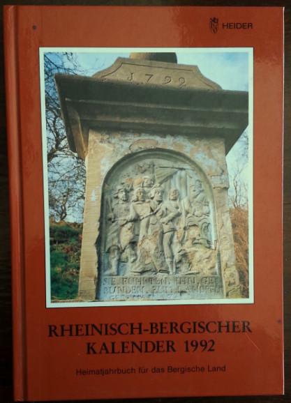 Heimatjahrbuch für das Bergische Land. - Rheinisch-Bergischer Kalender