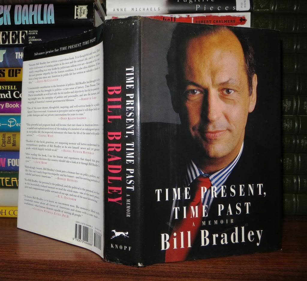 Time present time past a memoir by bradley bill hardcover 1996
