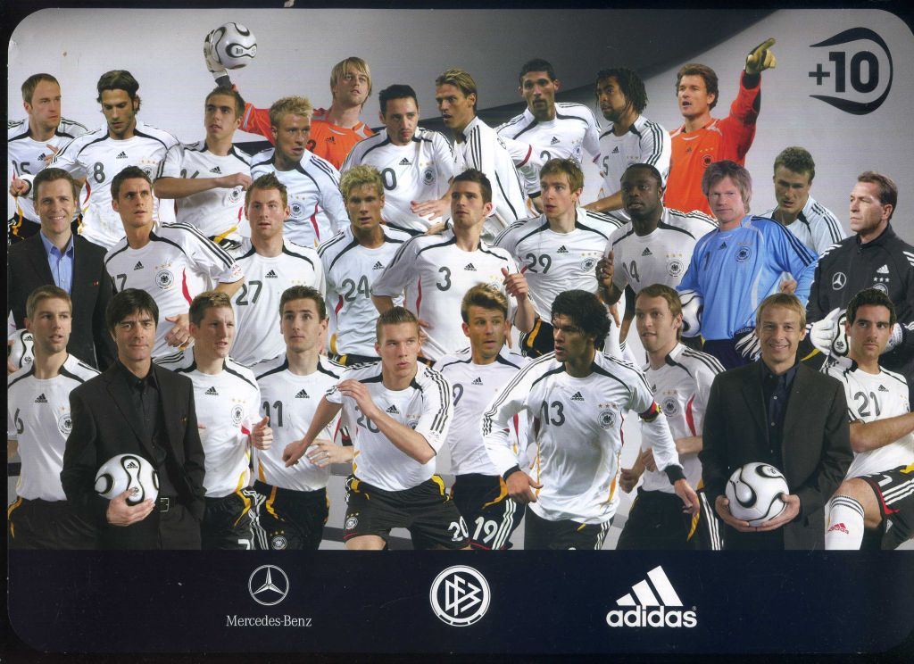 Miroslav Klose DFB Autogrammkarte 2006