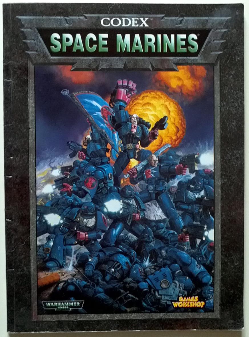 Warhammer 40K CODEX SPACE MARINES 6th edition Épuisé 