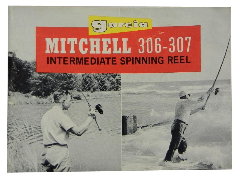 1 New old stock Garcia Mitchell 306 307 406 407 FISHING REEL Axle 81578 