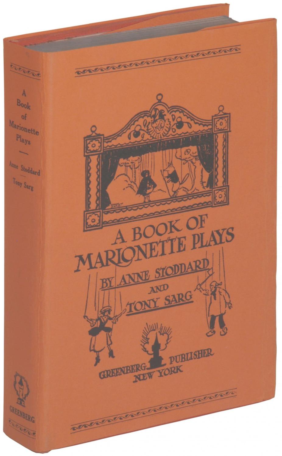 A Book of Plays by STODDARD, Anne and Tony Sarg Fine