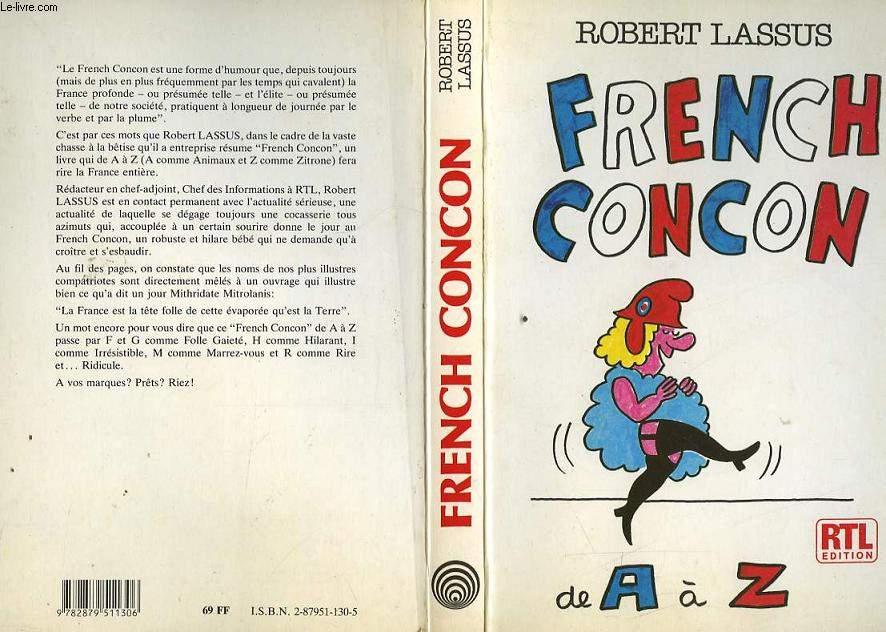 French Concon De A A Z By Lassus Robert Bon Couverture Souple 1985 Le Livre
