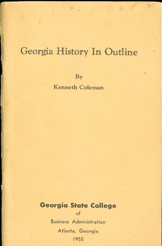 History in Outline by Coleman, Good Paperback (1955