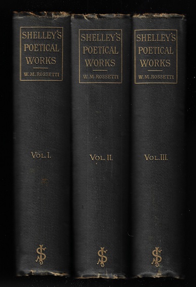 Complete Poetical Works Percy Bysshe Shelley First Edition Abebooks