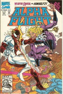 ALPHA FLIGHT n°111 1992 ed SA14 Marvel Comics 