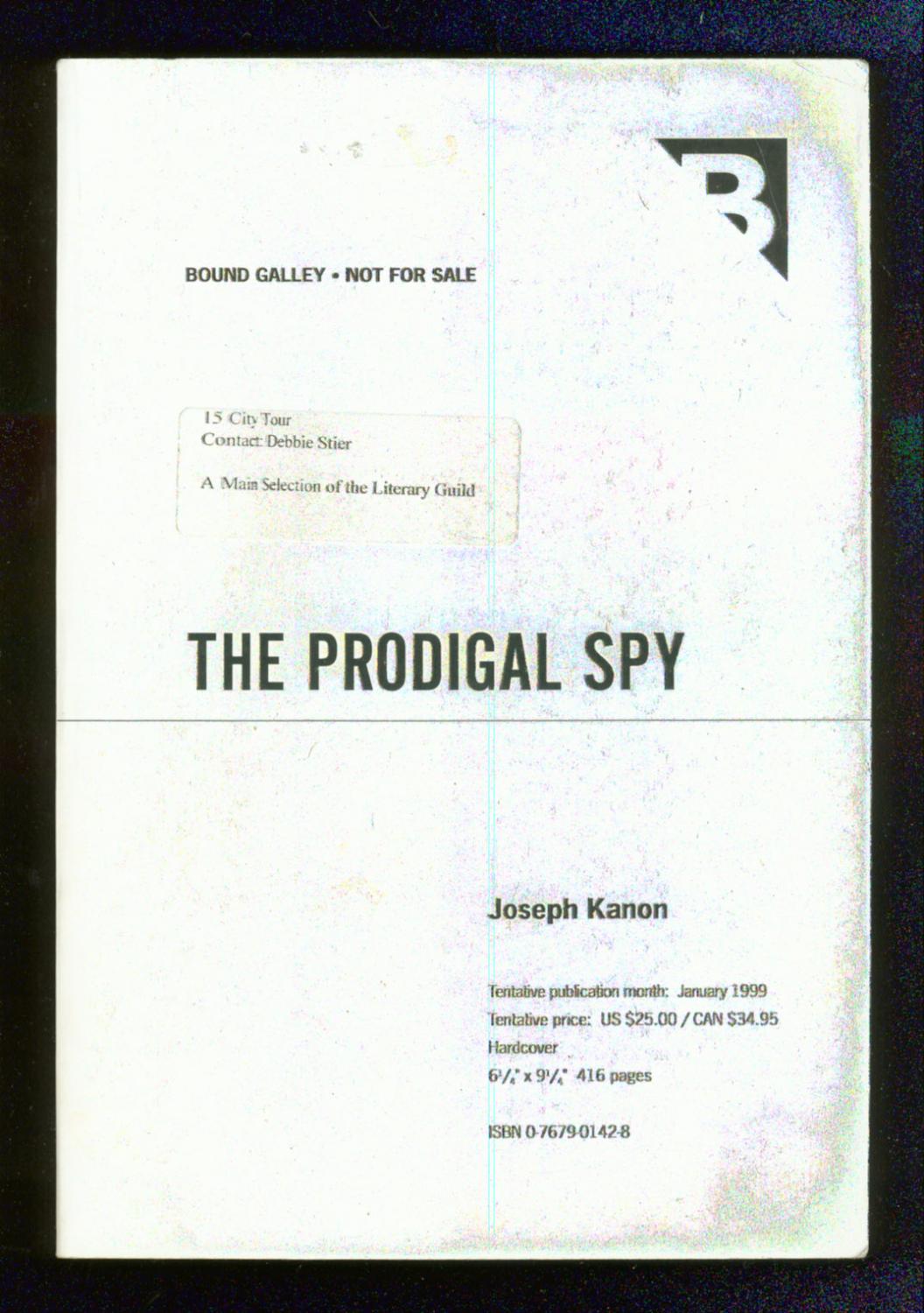 The Prodigal Spy - KANON, Joseph