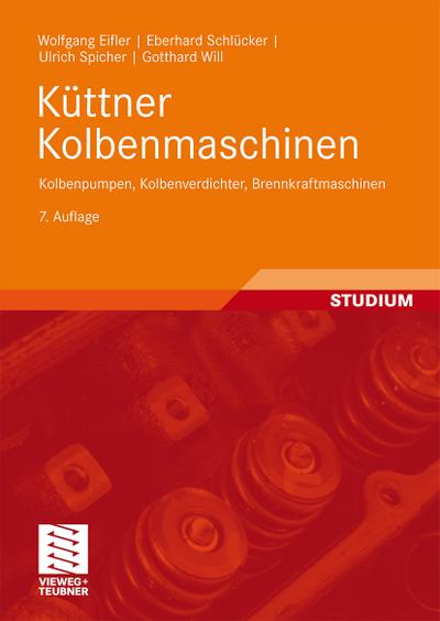 Küttner Kolbenmaschinen : Kolbenpumpen, Kolbenverdichter, Brennkraftmaschinen - Wolfgang Eifler