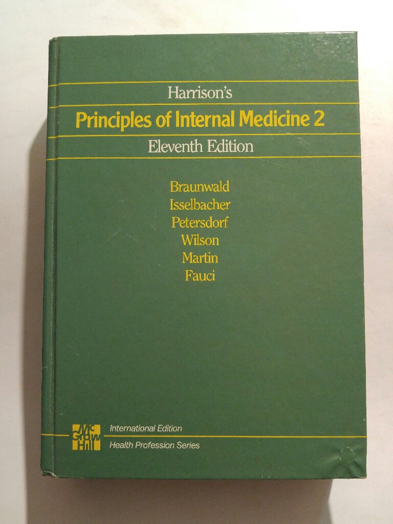 Harrison s Principles of Internal Medicine 2 Eleven Edition Volume Two - Principles of internal Medicine - Harrison