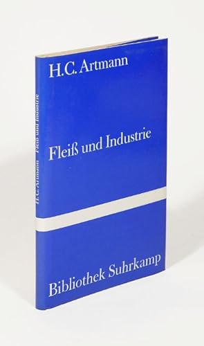 Bild des Verkufers fr Flei und Industrie. (= Bibliothek Suhrkamp, Bd. 691). zum Verkauf von Versandantiquariat Wolfgang Friebes