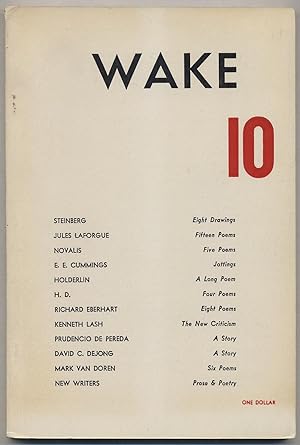 Seller image for Wake - 10 for sale by Between the Covers-Rare Books, Inc. ABAA