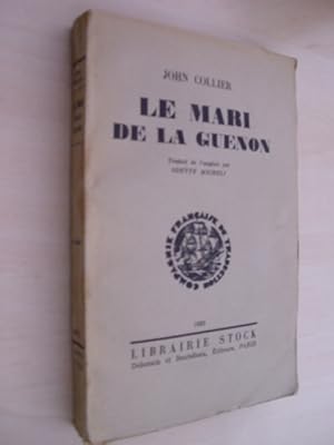 Image du vendeur pour Le Mari de la Guenon. Traduit de l'Anglais par Odette Micheli. mis en vente par Antiquariat Hamecher