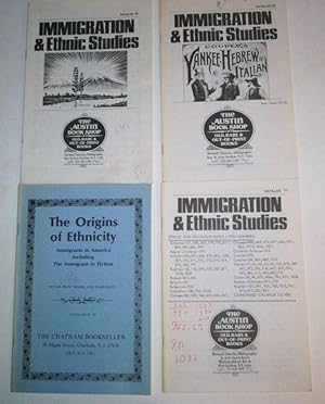 Four Rare Book Catalogs in Immigration and Ethnic Studies.