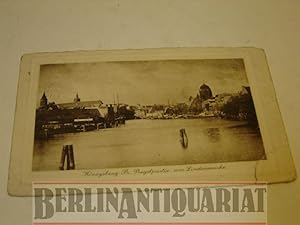 Immagine del venditore per Knigsberg i. Pr. - Pregelpartie am Lindenmarkt. Original-Gravre. Handabzug. venduto da BerlinAntiquariat, Karl-Heinz Than