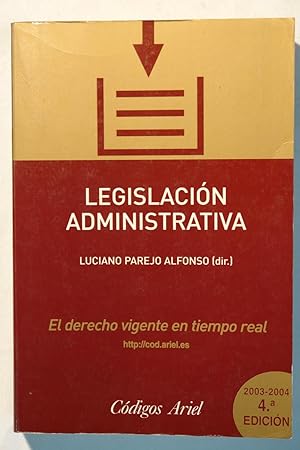 Immagine del venditore per Legislacin Administrativa venduto da NOMBELA LIBROS USADOS