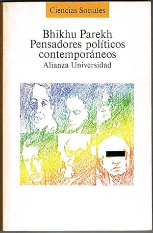 Imagen del vendedor de PENSADORES POLTICOS CONTEMPORNEOS. a la venta por Asilo del libro