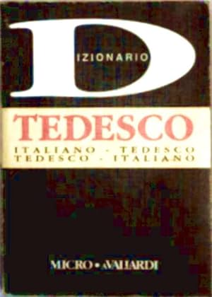 Dizionario Tedesco - Italiano-Tedesco, Tedesco-Italiano (Micro Valiardi - italienisch-deutsch, de...