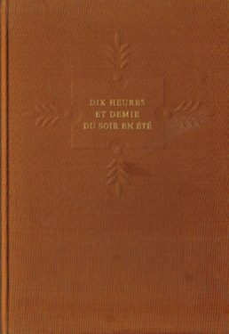 Seller image for Dix heures et demie du soir en ete (Roman) for sale by ANTIQUARIAT H. EPPLER