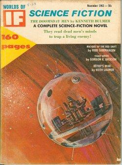 Bild des Verkufers fr IF Worlds of Science Fiction: November, Nov. 1965 ("Retief's War") zum Verkauf von Books from the Crypt