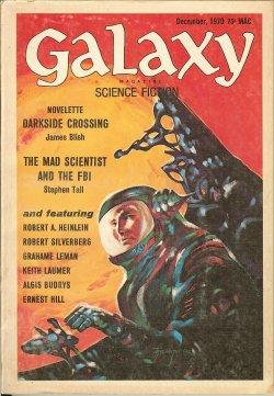 Imagen del vendedor de GALAXY Science Fiction: December, Dec. 1970 ("I Will Fear No Evil") a la venta por Books from the Crypt