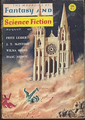 Image du vendeur pour The Magazine of Fantasy and Science Fiction August 1964 mis en vente par Raymond Tait