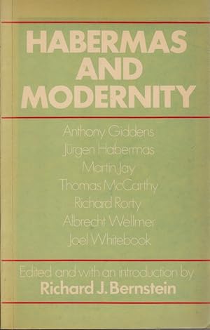Seller image for Habermas and Modernity for sale by Jonathan Grobe Books