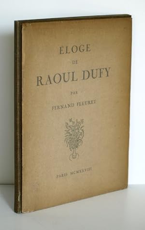 Éloge de Raoul Dufy