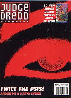 Image du vendeur pour JUDGE DREDD MEGAZINE VOLUME 2 NO 59(AUG 05 1994) mis en vente par TARPAULIN BOOKS AND COMICS