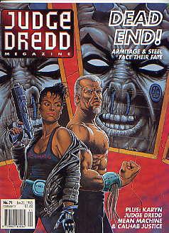 Seller image for JUDGE DREDD MEGAZINE VOLUME 2 NO 71 (JAN 20TH1995) for sale by TARPAULIN BOOKS AND COMICS