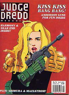 Image du vendeur pour JUDGE DREDD MEGAZINE VOLUME 2 NO 76(MARCH 31 1995) mis en vente par TARPAULIN BOOKS AND COMICS