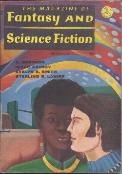 Seller image for The Magazine of FANTASY AND SCIENCE FICTION (F&SF): March, Mar. 1969 for sale by Books from the Crypt