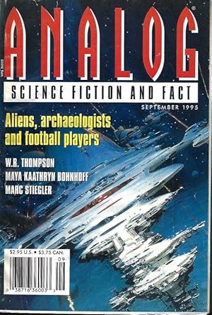 Imagen del vendedor de ANALOG Science Fiction and Fact: September, Sept. 1995 a la venta por Books from the Crypt