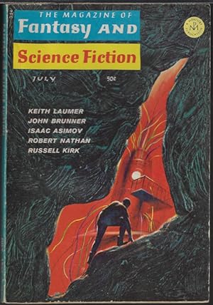 Immagine del venditore per The Magazine of FANTASY AND SCIENCE FICTION (F&SF): July 1967 ("The Day Before Forever") venduto da Books from the Crypt