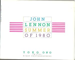 Imagen del vendedor de John Lennon: Summer of 1980 a la venta por Nessa Books