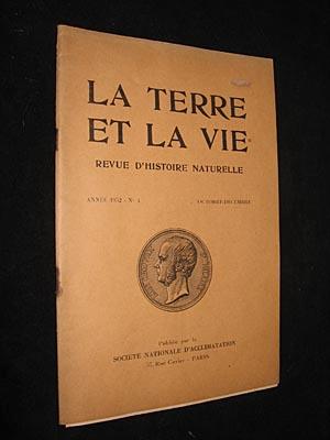 Bild des Verkufers fr La Terre et la Vie, n 4, anne 1952, octobre-dcembre zum Verkauf von Abraxas-libris