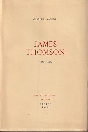 Image du vendeur pour James Thomson (1834-1882) mis en vente par ARTLINK