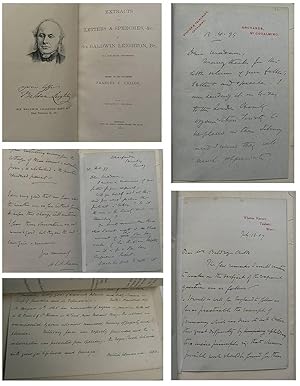 Image du vendeur pour SHROPSHIRE AND THE POOR LAW , and other PAPERS ON SOCIAL REFORM, A Bound collection of Papers & original Letters compiled by Frances C Leighton-Childe, daughter of Sir Baldwyn ( Baldwin ) Leighton mis en vente par Andrew Cox PBFA