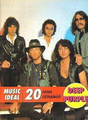 Imagen del vendedor de DEEP PURPLE. MUSIC IDEAL. 20 FOTOS EXTRAIBLES. a la venta por Librera Raimundo