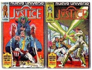 NUEVO UNIVERSO. JUSTICE. NUMEROS 1 AL 12 (2 TOMOS)