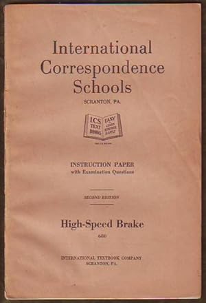 HIGH-SPEED BRAKE, Instruction Paper with Examination Questions