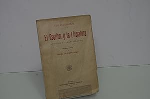 Seller image for EL ESCRITOR Y LA LITERATURA ARAUJO COSTA LUIS 1917 for sale by LIBRERIA ANTICUARIA SANZ