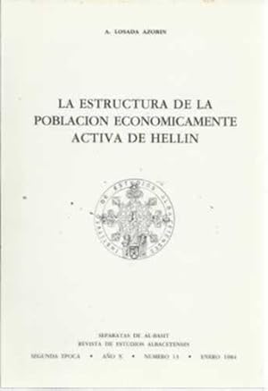 Imagen del vendedor de La estructura de la poblacin economicamente activa de Hellin a la venta por Librera Cajn Desastre