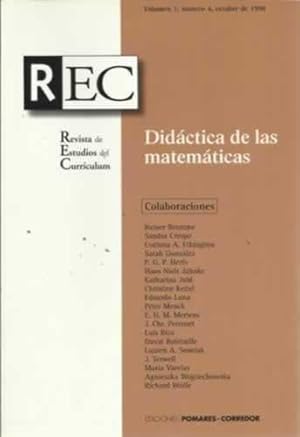 Imagen del vendedor de Didctica de las matemticas a la venta por Librera Cajn Desastre