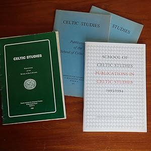 Celtic Studies - 4 Catalogues of Publications of the School of Celtic Studies Dublin (1 duplicate)