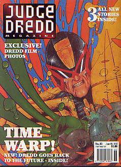 JUDGE DREDD MEGAZINE VOLUME 2 NO 43(DEC 11-24 1993)