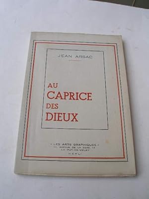 AU CAPRICE DES DIEUX POEMES