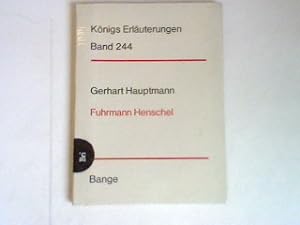 Bild des Verkufers fr Erluterungen zu: Fuhrmann Henschel. zum Verkauf von books4less (Versandantiquariat Petra Gros GmbH & Co. KG)
