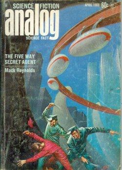 Imagen del vendedor de ANALOG Science Fiction/ Science Fact: April, Apr. 1969 ("The Five Way Secret Agent") a la venta por Books from the Crypt