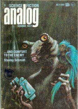 Imagen del vendedor de ANALOG Science Fiction/ Science Fact: July 1969 a la venta por Books from the Crypt